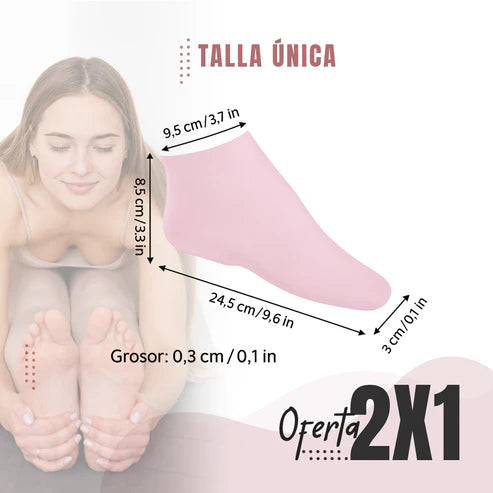 Pies suaves y renovados sin cremas ni esfuerzo — ¡Mientras descansás! 🦶✨