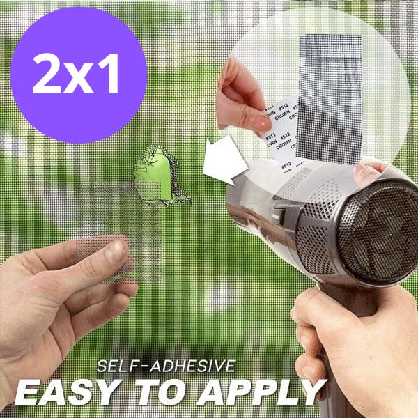 Cinta para reparación de ventanas con mosquitero