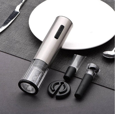 Kit abridor de vino eléctrico