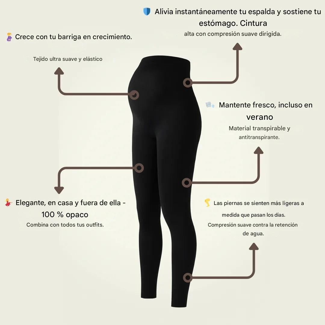 Los leggins mas cómodos que toda mamá merece desde el primer mes de embarazo