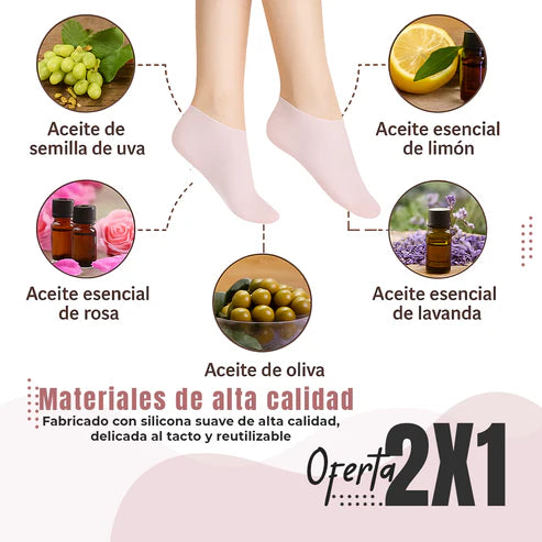 Pies suaves y renovados sin cremas ni esfuerzo — ¡Mientras descansás! 🦶✨