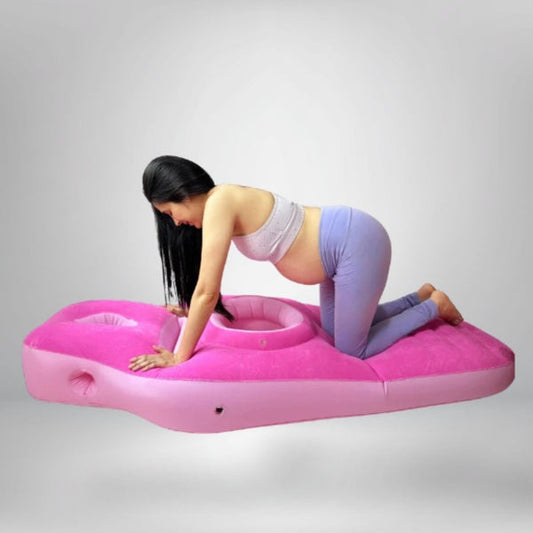 COLCHÓN INFLABLE PARA MUJERES EMBARAZADAS 🌸