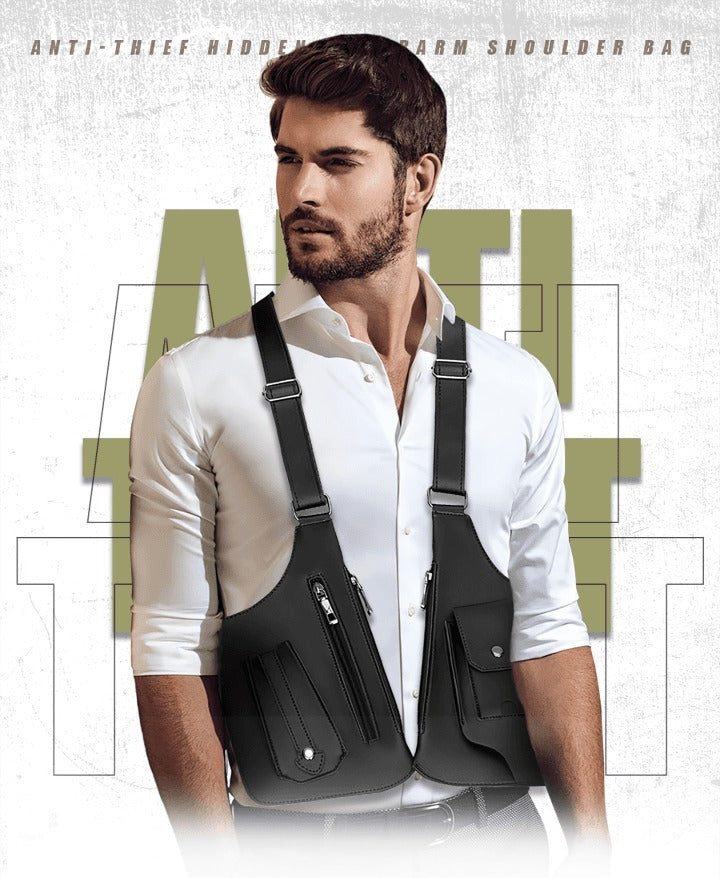 🎒 BOLSA BANDOLERA TÁCTICA ANTIRROBO: SEGURIDAD, COMODIDAD Y ESTILO EN UN SOLO ACCESORIO.