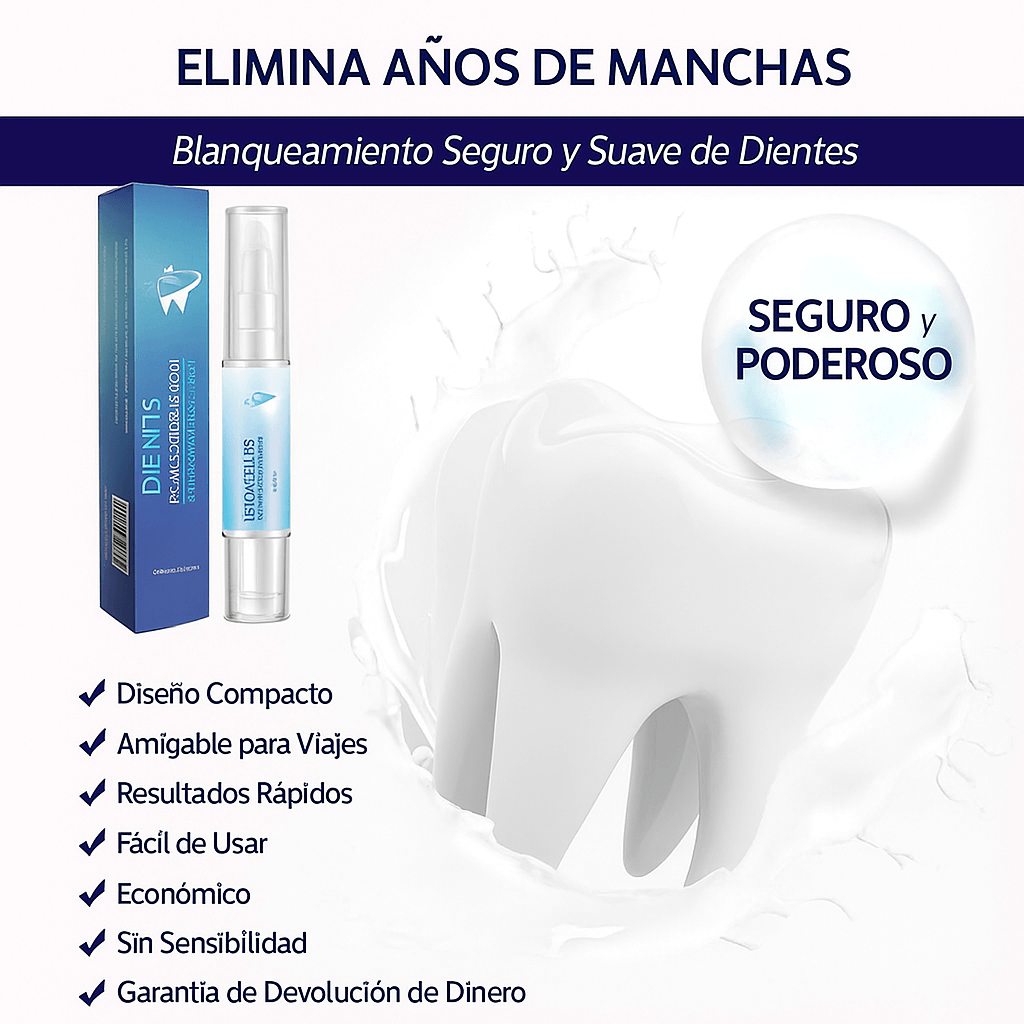 Esencia blanqueadora de dientes