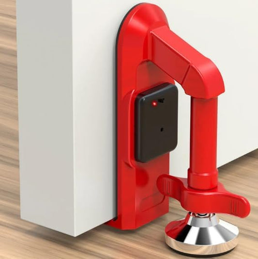 Bloqueador de Puertas con Alarma - Seguridad Instantánea en Cualquier Lugar