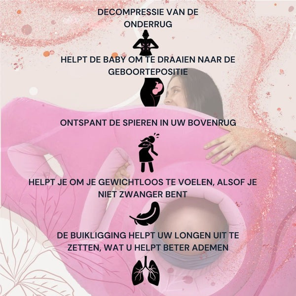 COLCHÓN INFLABLE PARA MUJERES EMBARAZADAS 🌸