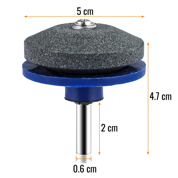 2X1 PIEDRA DE AFILAR CUCHILLAS PARA CORTACÉSPED🪨