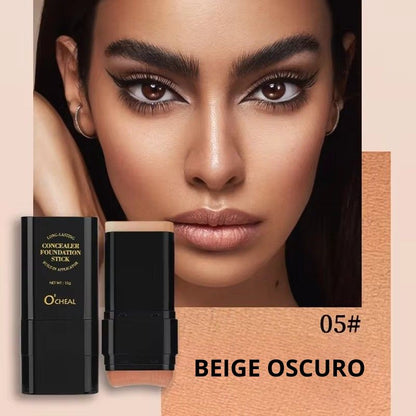 Base en Barra 2 en 1 con Brocha O’Cheal – Maquillaje Perfecto en Segundos