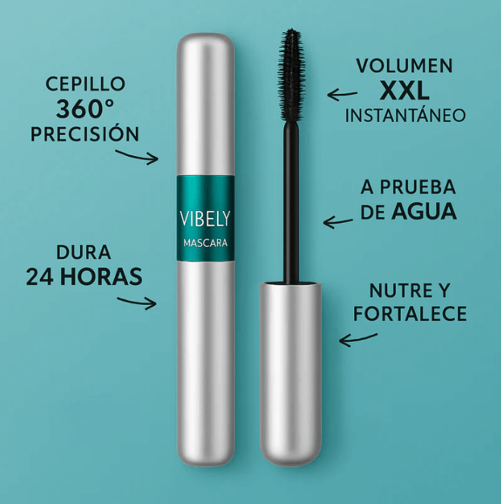 VIBELY 4D MÁSCARA DE PESTAÑAS 💖