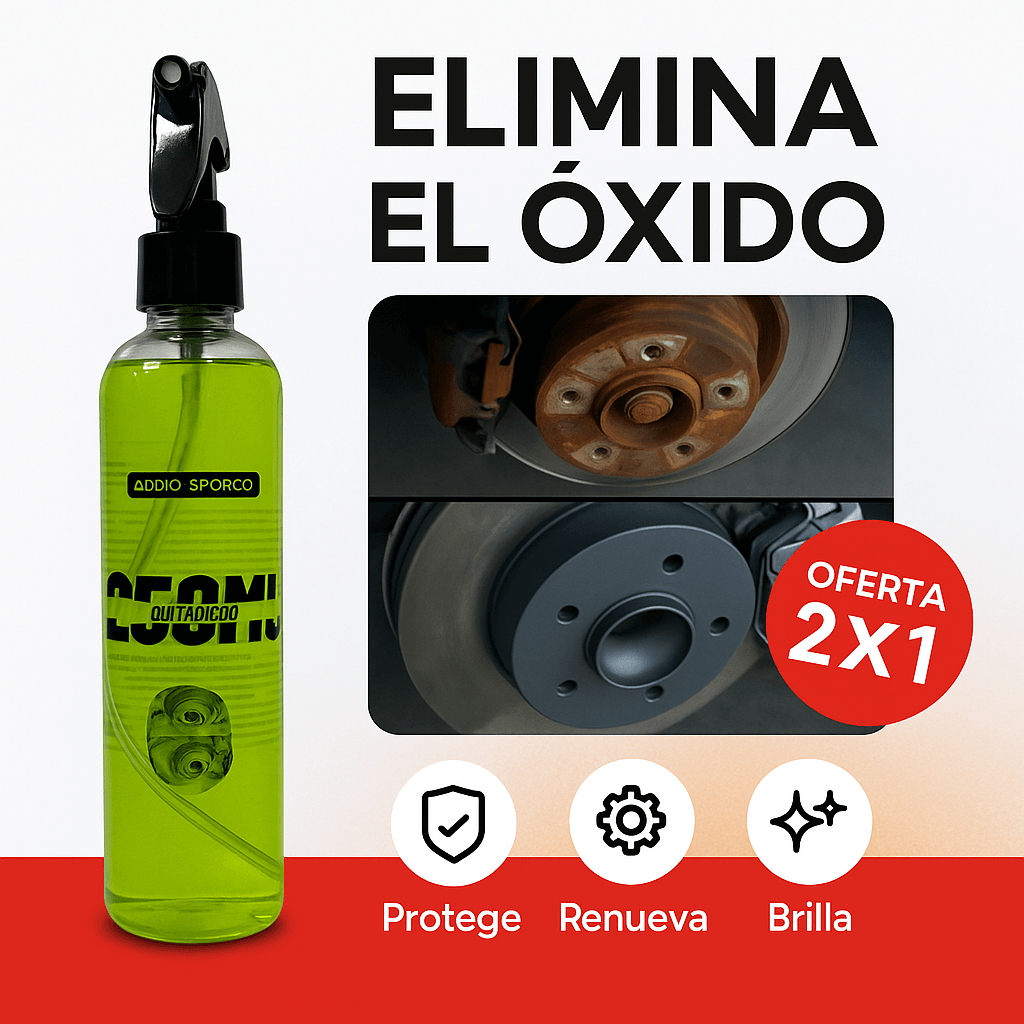 Spray Quitaoxido 2x1: Protege y Renueva en Un Solo Paso