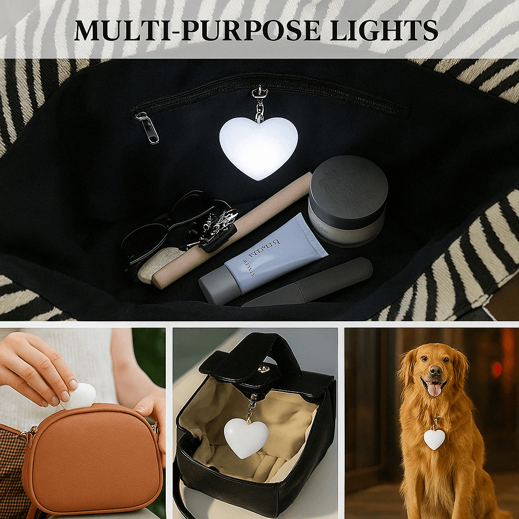 CORAZÓN LUMINOSO: ILUMINA TU VIDA CON UN TOQUE💖