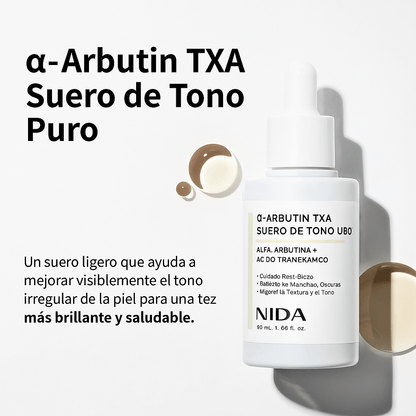 ✨ Despídete de las manchas y dale a tu piel un tono uniforme y luminoso