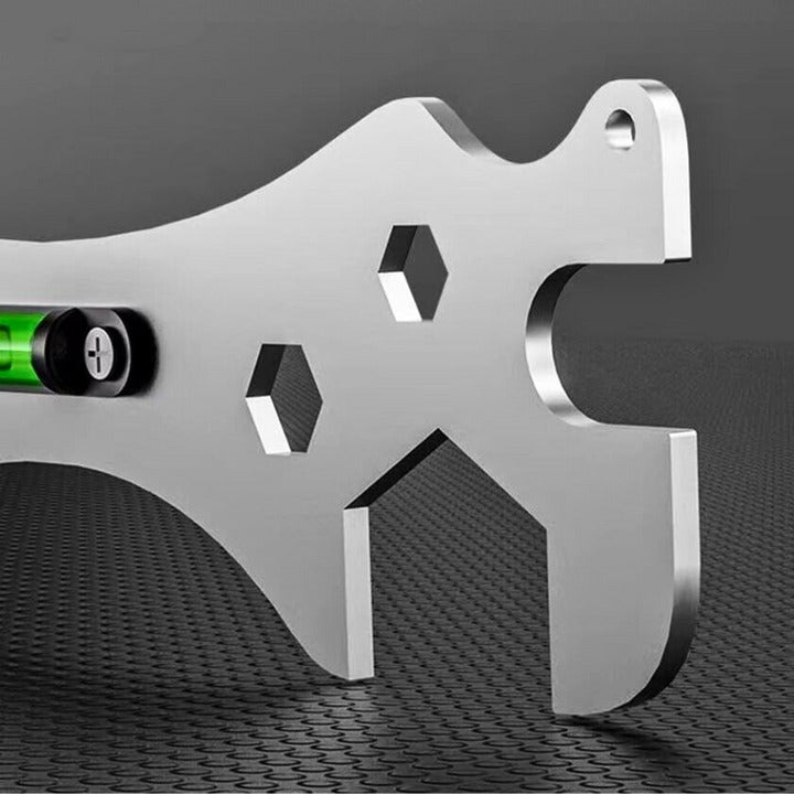 LLAVE HEXAGONAL MULTIFUNCIONAL CON NIVEL DE BURBUJA 🔧