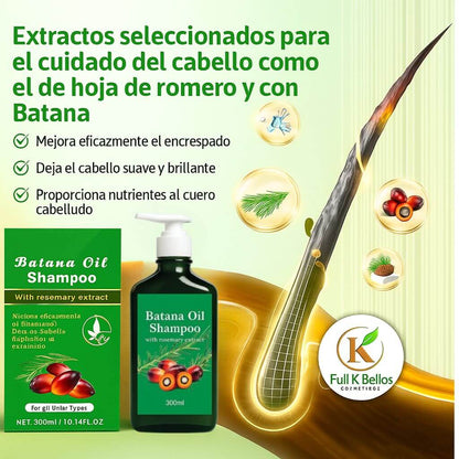 Shampoo Fortalecedor - Despídete del Quiebre, Recibe Cabello Suave, Fuerte y Brillante