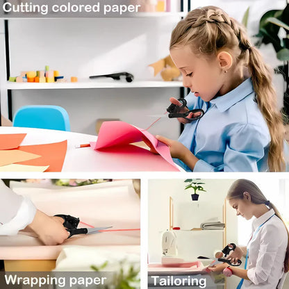 Tijeras Láser Pro: ¡Consigue Cortes Perfectos y Profesionales a la Primera, Sin Esfuerzo!