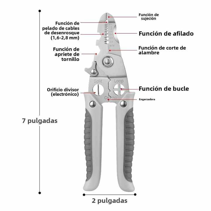 TODOPRO®: ⚡ Precisión y Rapidez para Pelar Cables 🔧