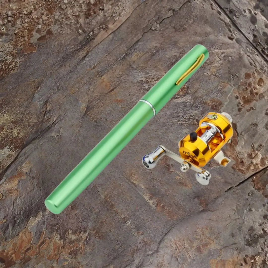 La caña de pescar más pequeña del mundo: llévala en tu bolsillo y pesca donde quieras.