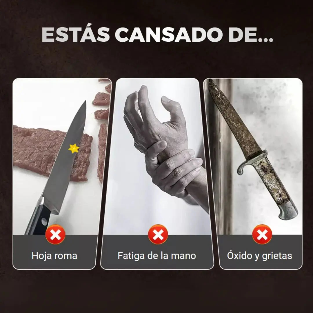 Corta como un chef estrella con el cuchillo que recomiendan los expertos