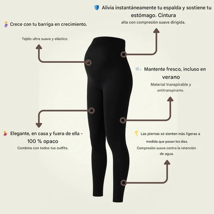 Los leggins mas cómodos que toda mamá merece desde el primer mes de embarazo