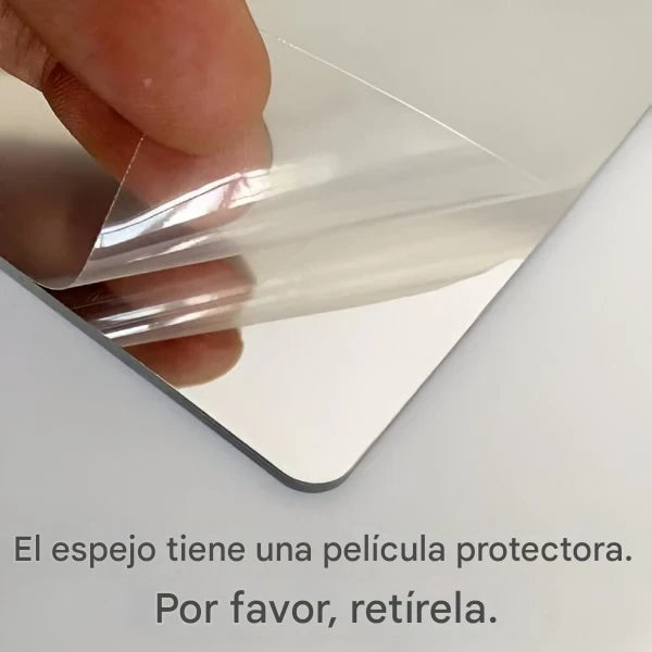 Espejos autoadhesivos con claridad HD (6 unidades, 30x30cm)