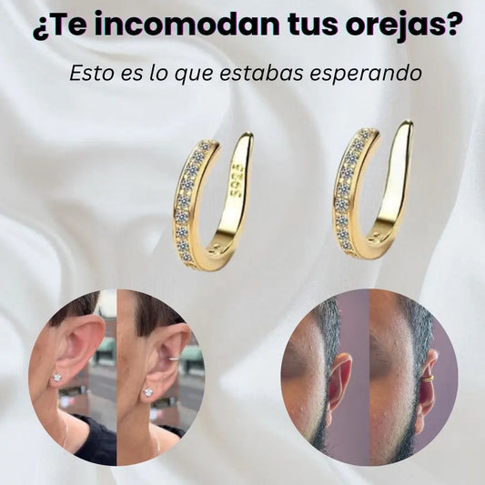 Earfix - Par de aretes que corrigen tus orejas mientras te ves increíble