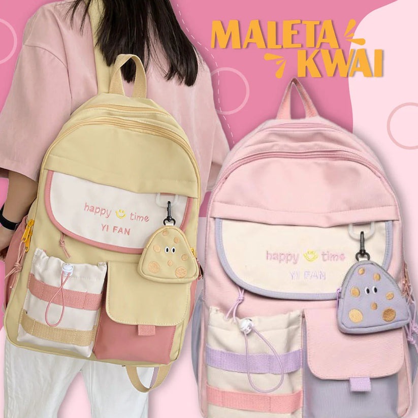 MOCHILA KAWAI: DISEÑO DIVERTIDO Y FUNCIONAL PARA TUS VIAJES✨