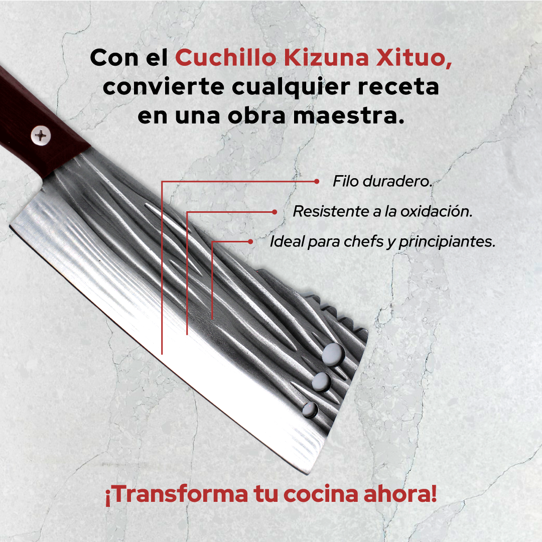 Cuchillo Profesional Kizuna Shituo: Siente el Poder de un Chef en Cada Corte