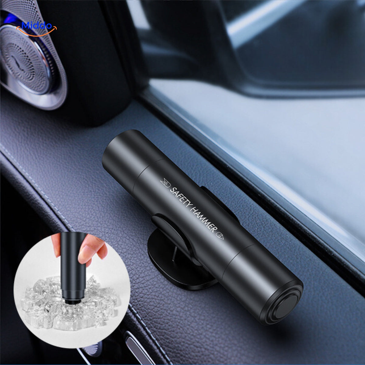 SAFEKEY™ | AYUDA DE EMERGENCIA 2 EN 1 | ROMPEVIDRIOS Y CORTADOR DE CINTURÓN - 1+1 GRATIS 🚨